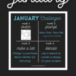 Featured Image for January Scrapbook challenges